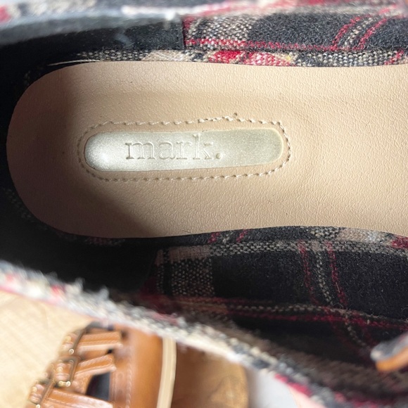 mark. -Mad About Plaid -Brogues Booties-Size 7 - Picture 5 of 5